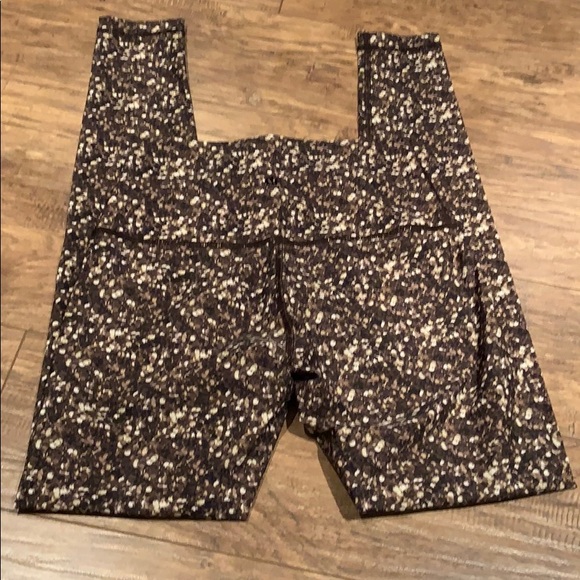 Lululemon Gold Speckle Shine Tight Full Length - Picture 7 of 8